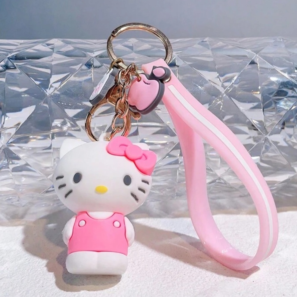 Hello Kitty Pink Keychain